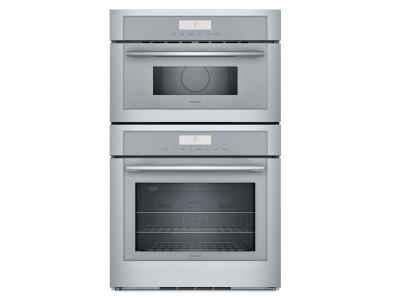 30" Thermador Masterpiece Series Combination Wall Oven - MEM301WS