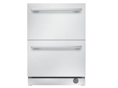24" Thermador  Under-Counter Double Drawer Refrigerator/Freezer - T24UC910DS