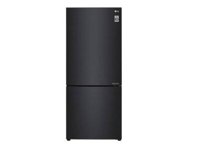 28" LG 15 Cu.Ft. Counter Depth Bottom Freezer With Door Cooling  And Flip-up Shelf - LBNC15231P