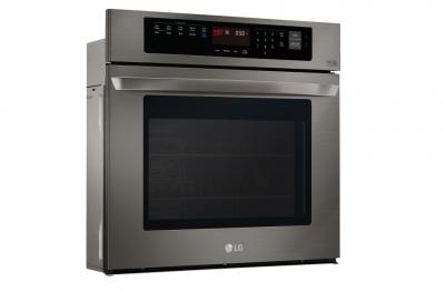 30" LG 4.7 cu.ft. Black Stainless Steel Series Single Wall Oven With EasyClean - LWS3063BD
