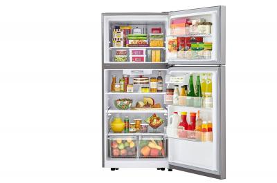 30" LG 20.2 cu. ft. Freestanding Top Mount Refrigerator - LTCS20020S