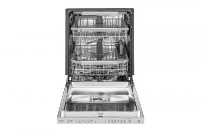 24" LG Top Control Dishwasher with QuadWash and Height Adjustable 3rd Rack - LDP6797ST