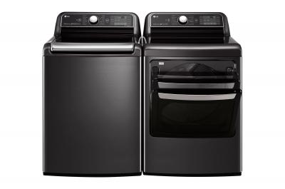 27" LG Electric Dryer with TurboSteam - DLEX7900BE